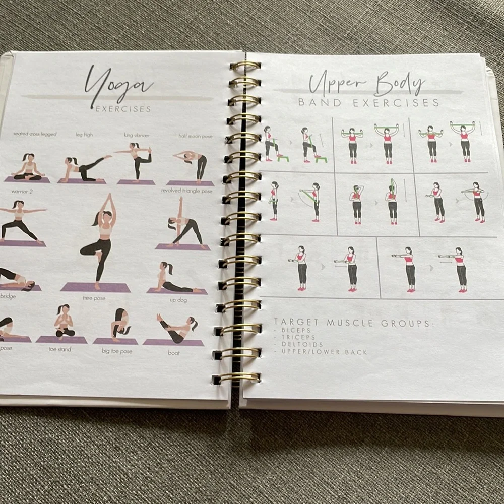 Taller Slimmer Younger Lauren Roxburgh Book and Food and Fitness Journal Bundle